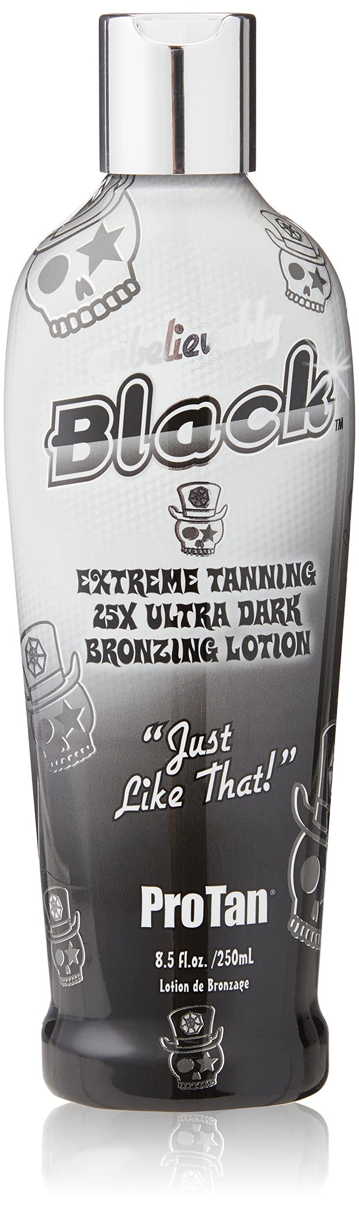 Pro Tan bottle front packaging showing label and instant bronzer benefit