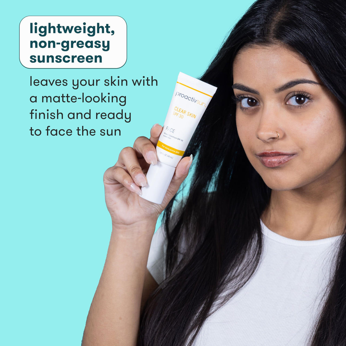 Proactiv 1.5 oz tube on countertop indicating portable protection