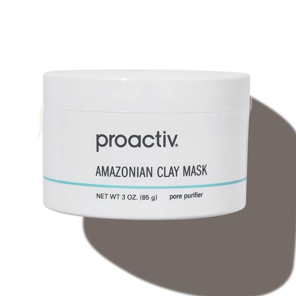 Proactiv front packaging showing jar and natural clay benefits