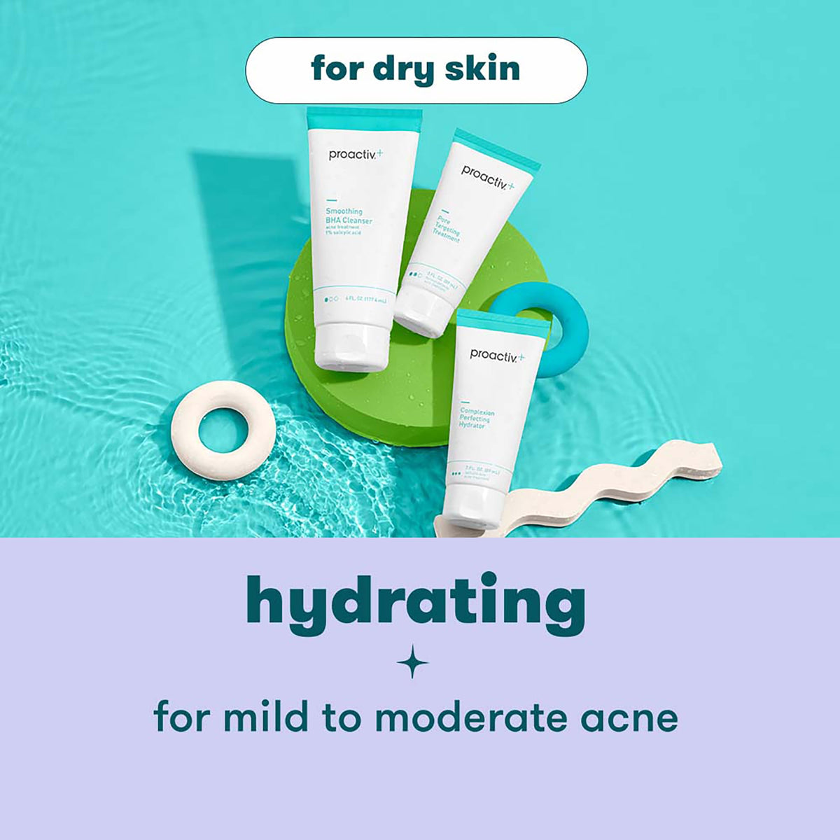 Proactiv benzoyl peroxide treatment pump dispensing product for targeted acne control