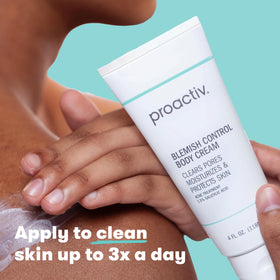 Proactiv ingredients label highlighting salicylic acid and hydrating actives