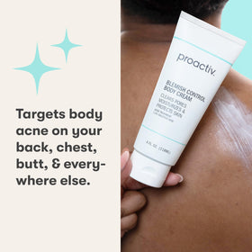 Proactiv pump and cap detail illustrating easy dispensing benefit
