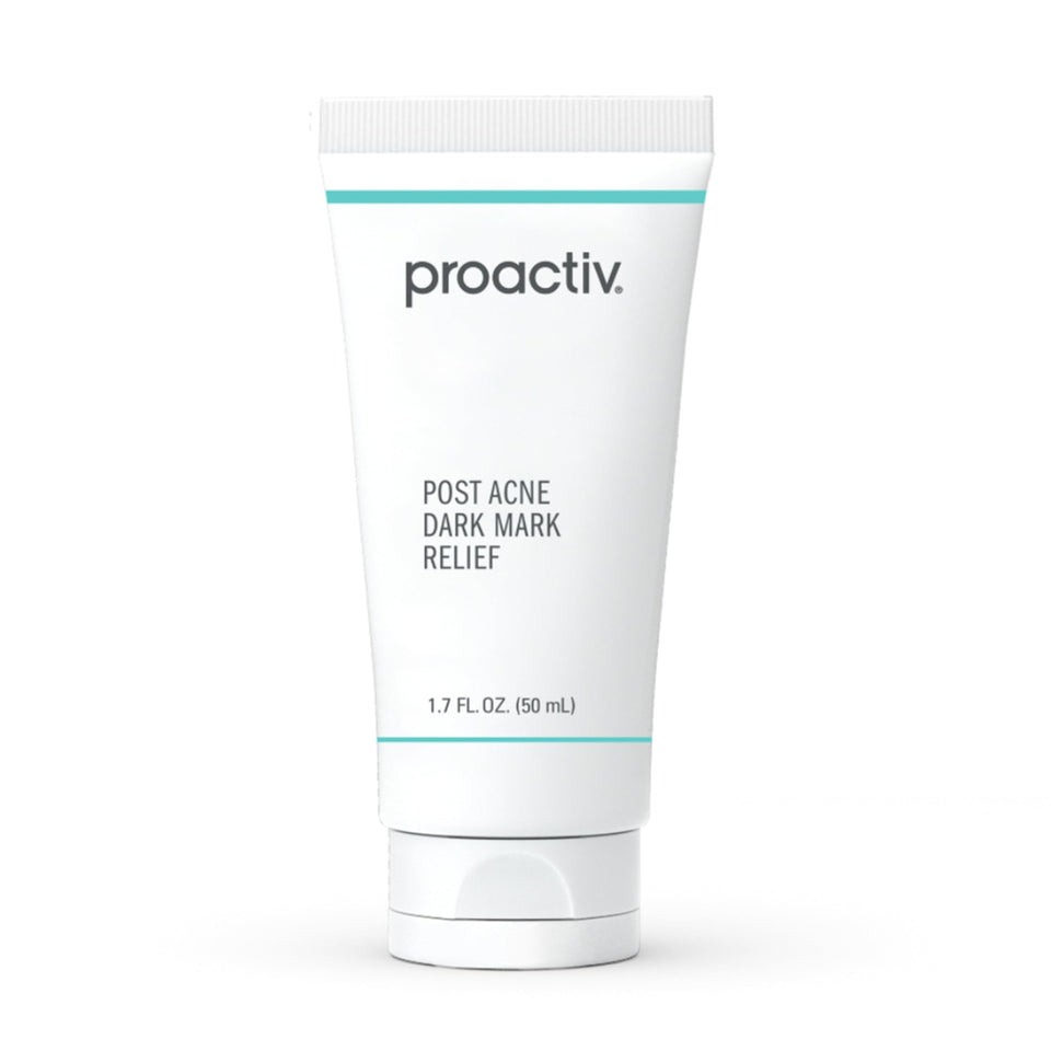 Proactiv front packaging showing product tube and label benefits