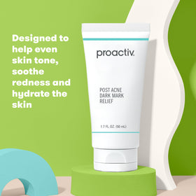 Proactiv cream on bathroom counter in skincare routine setting