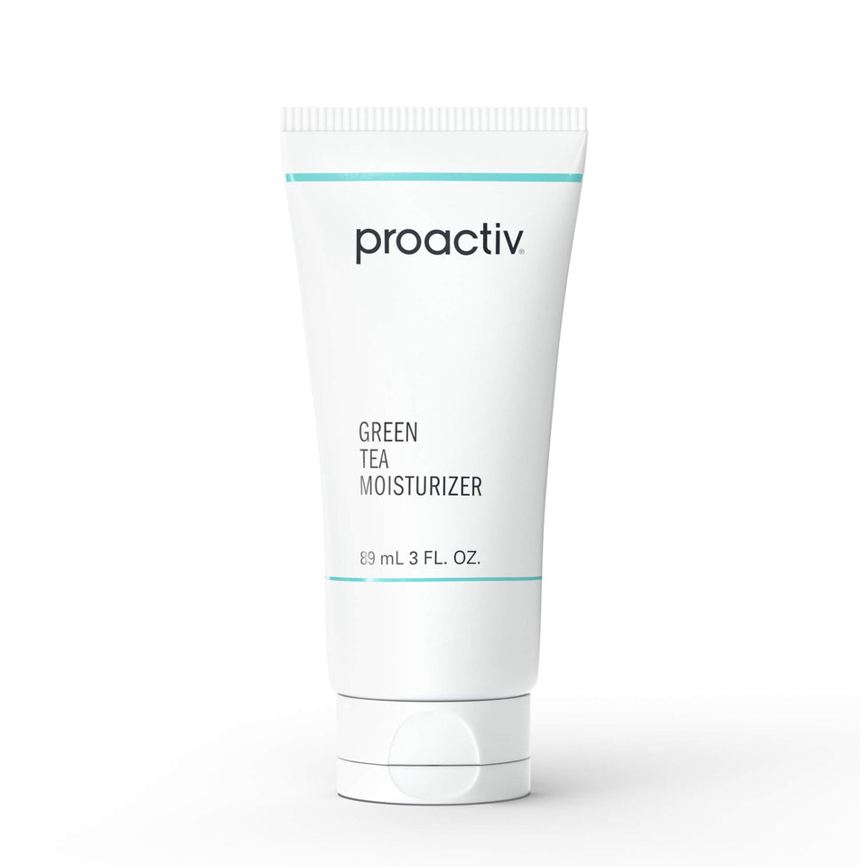 Proactiv front packaging showing tube and benefits of lightweight hydration