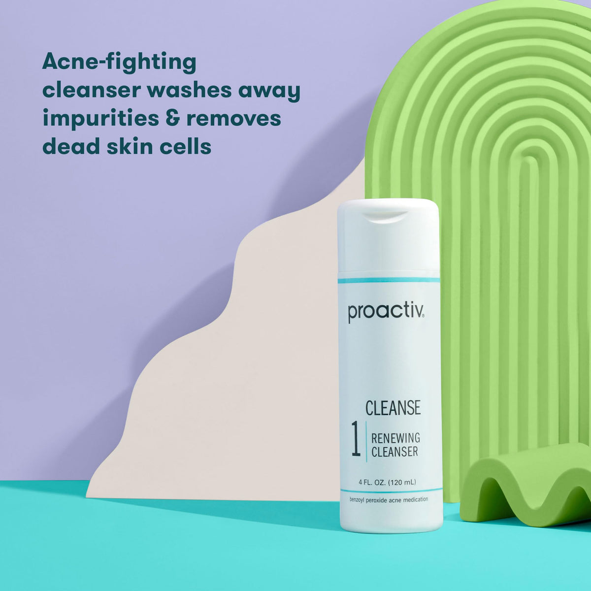 Proactiv on bathroom shelf in routine setting, suggests daily skincare integration