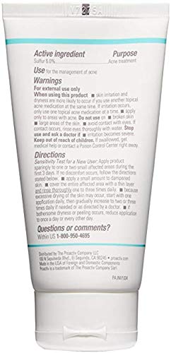 Proactiv mask application in bathroom demonstrating easy at-home use