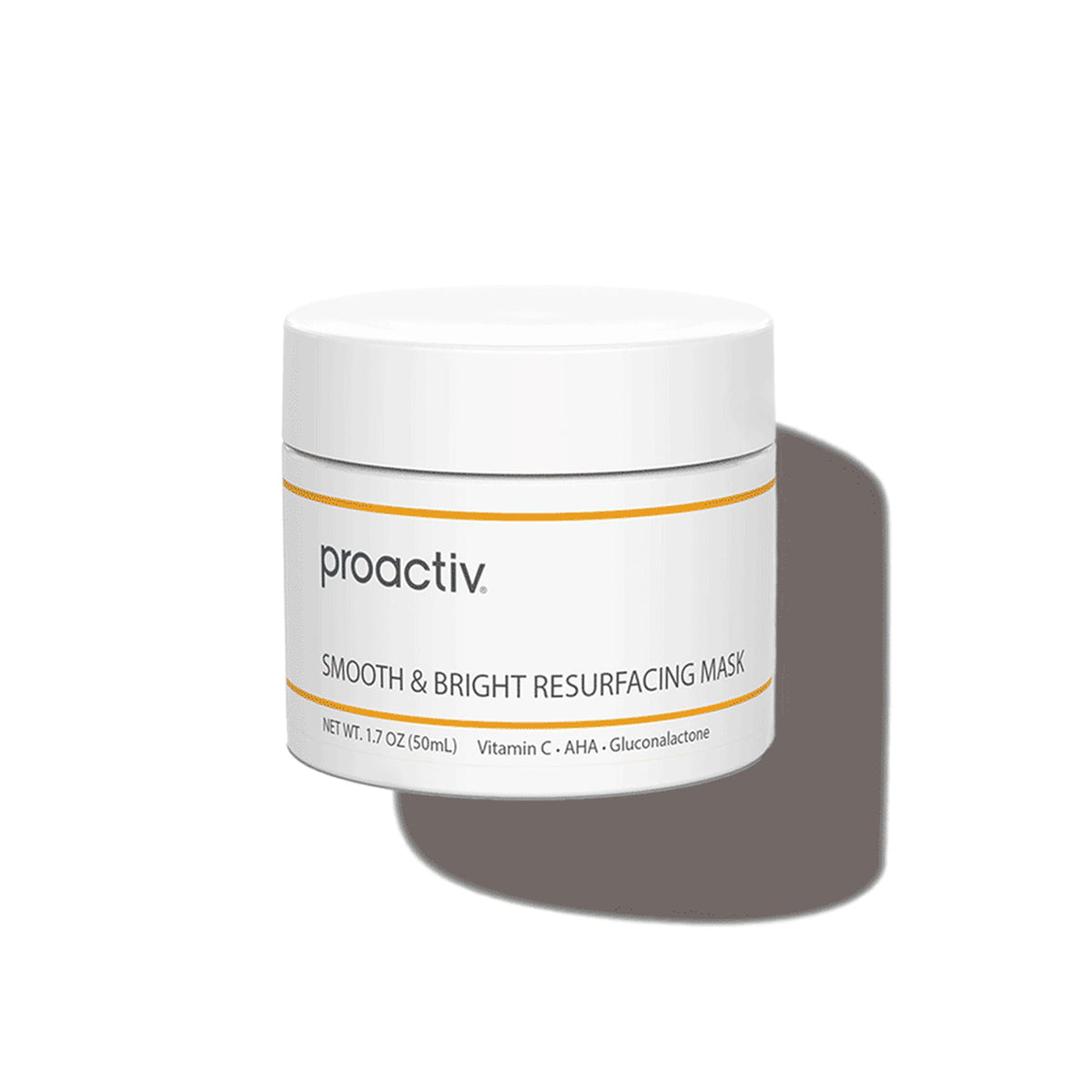 Proactiv front packaging showing product name and benefits for brighter skin