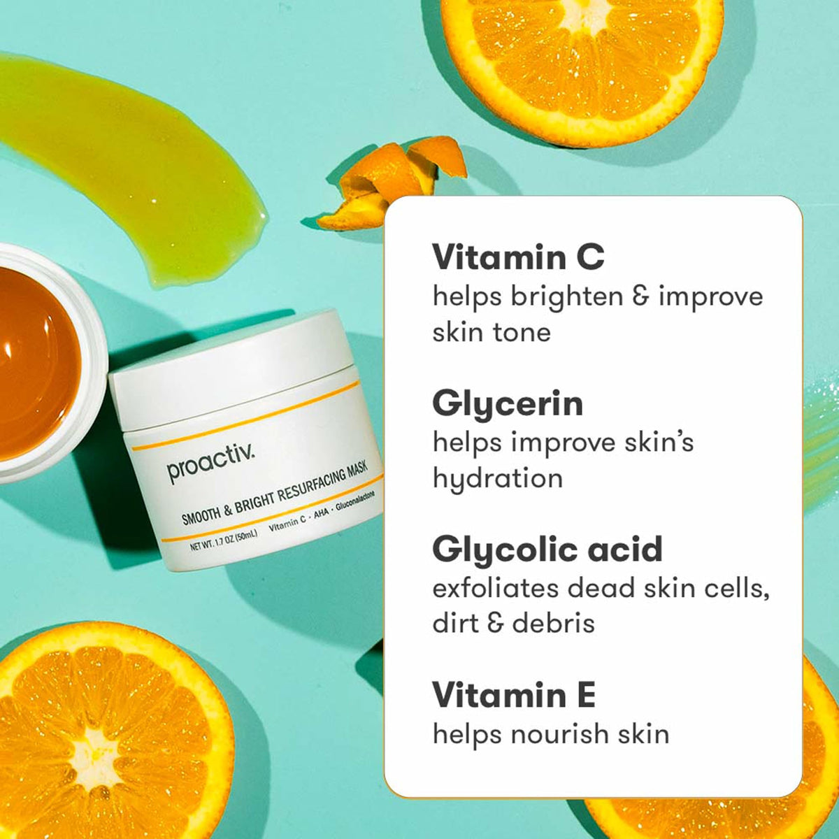 Proactiv jar held in hand to show 1.7 oz scale and travel-friendly size