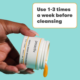 Proactiv ingredient label featuring tranexamic acid and vitamin C benefits
