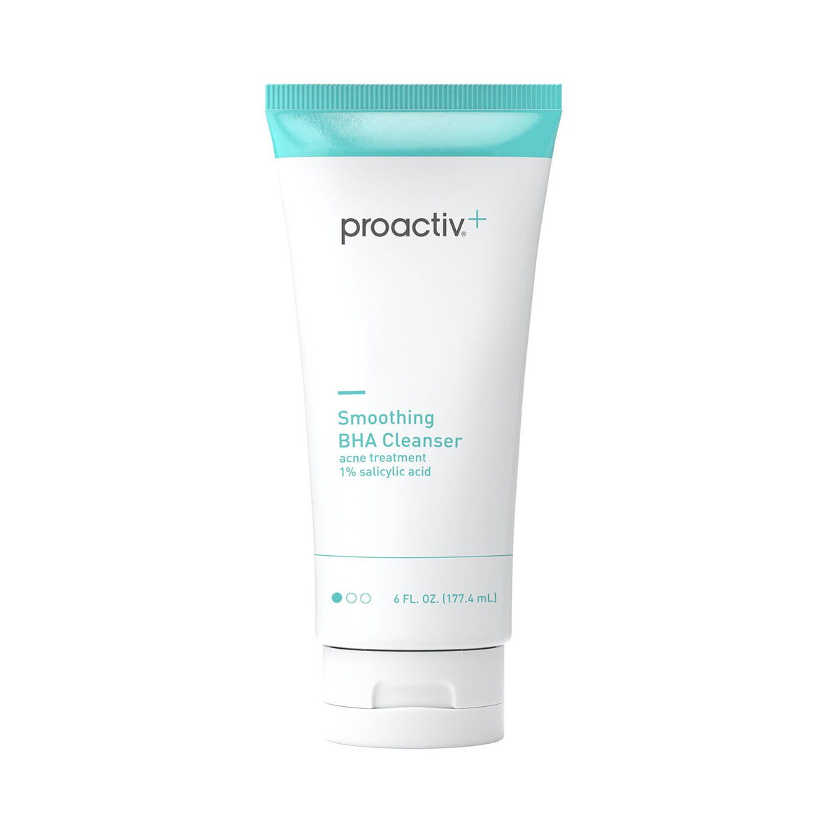 Proactiv front bottle shot showing label and unscented acne cleanser benefits