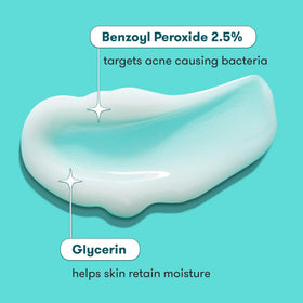 Close-up of Proactiv gel texture illustrating lightweight, non-greasy formula