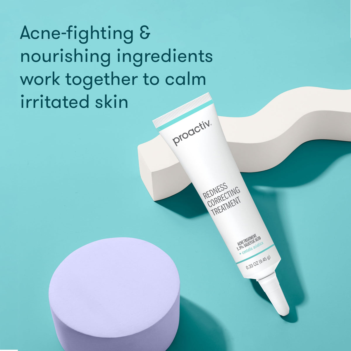 Proactiv applied on fingertip demonstrating spot treatment use and quick coverage
