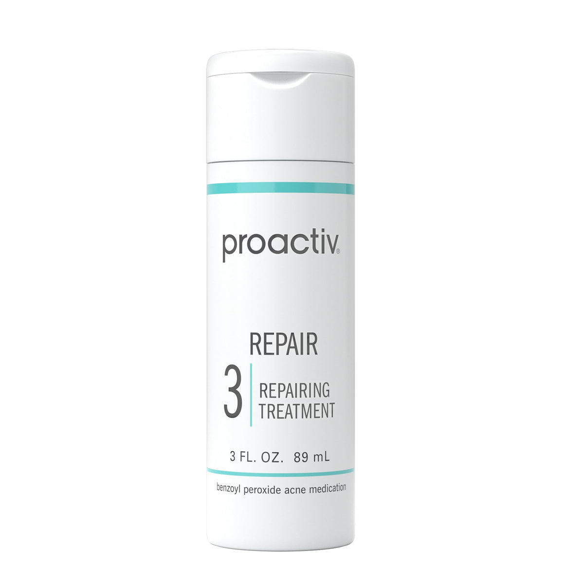 proactiv front packaging showing bottle and label, clear brand benefit