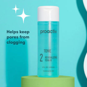 Proactiv toner texture droplet highlighting lightweight, hydrating formula