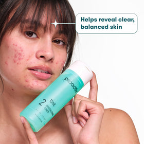 Proactiv ingredients label highlighting glycolic acid and botanical extracts benefits