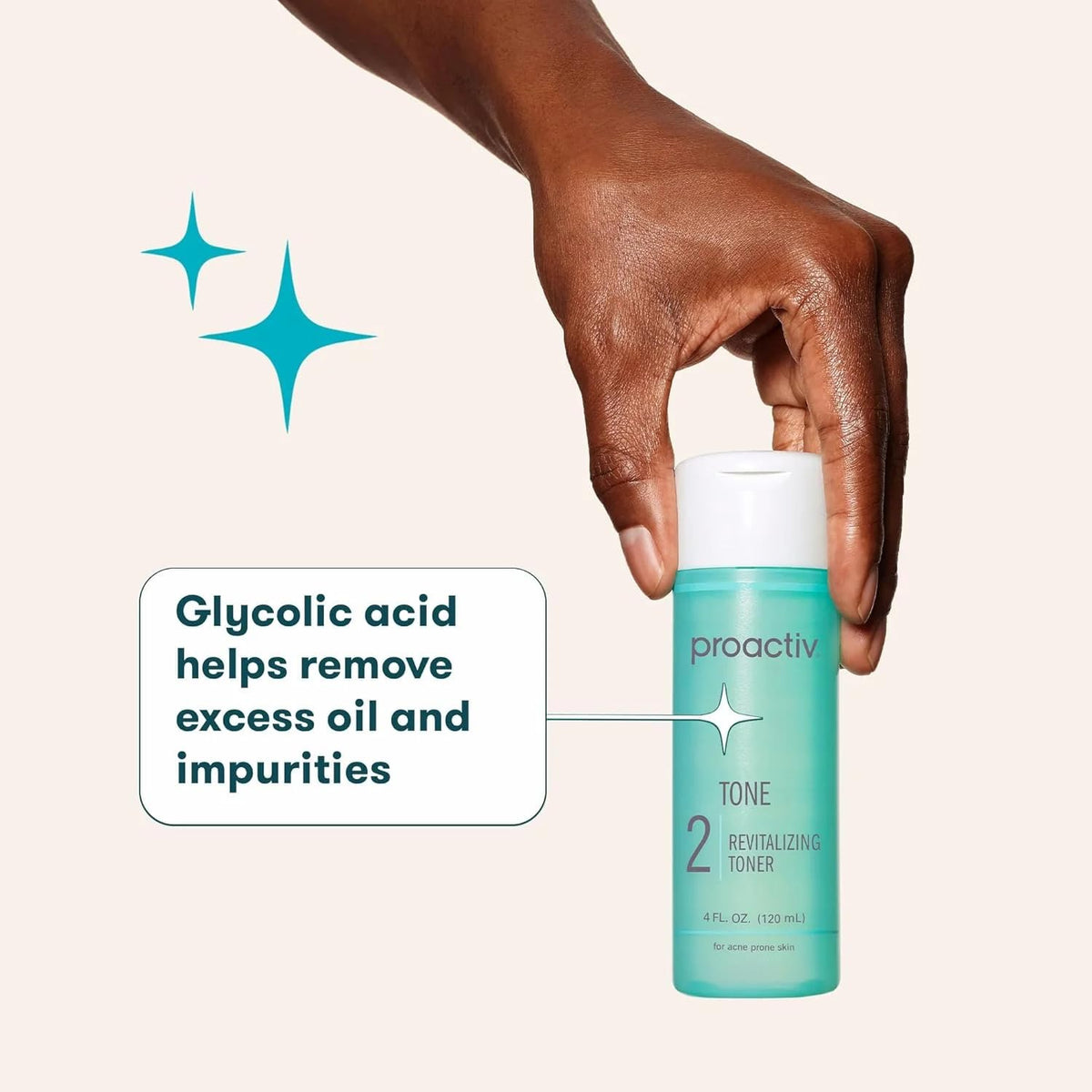 Proactiv toner on bathroom shelf during skincare routine for balanced skin