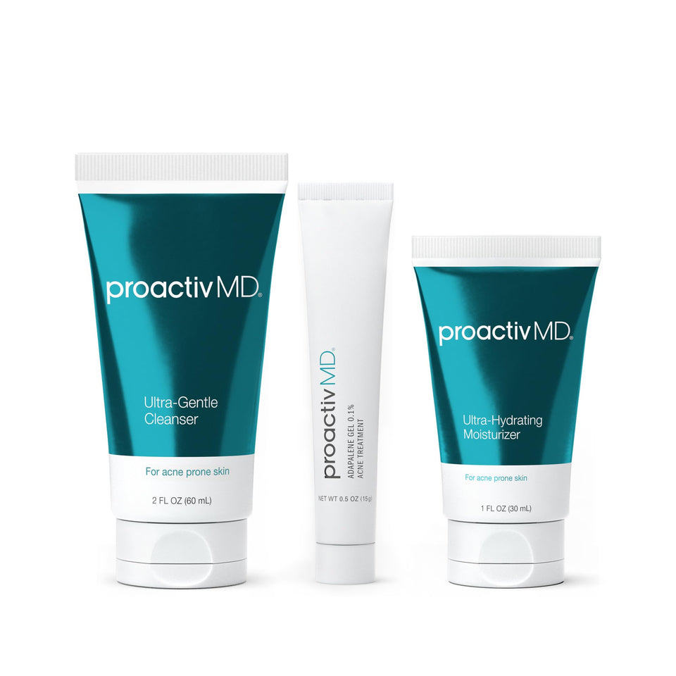 Proactiv MD front packaging showing kit contents and benefits