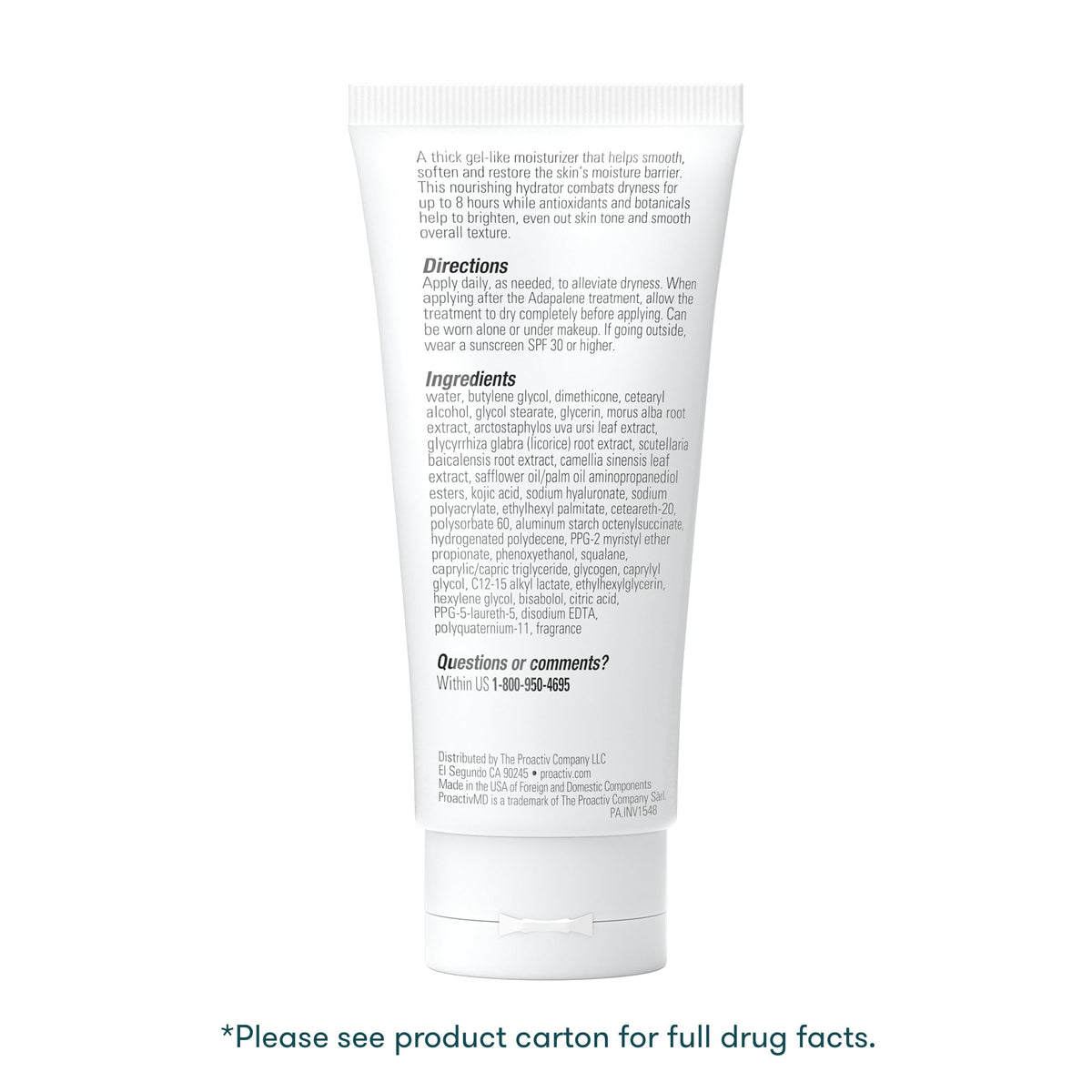 Proactiv MD close-up of hyaluronic texture illustrating lightweight hydration and smooth finish