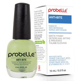 Probelle bottle front packaging showing product and size benefits