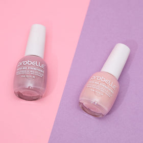 Probelle top coat gloss on finished nails highlighting high-shine protective layer