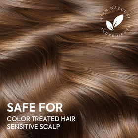 ProBliva before and after scalp view showing reduced flakes and improved comfort
