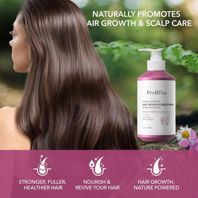 ProBliva label close-up highlighting onion and biotin ingredients