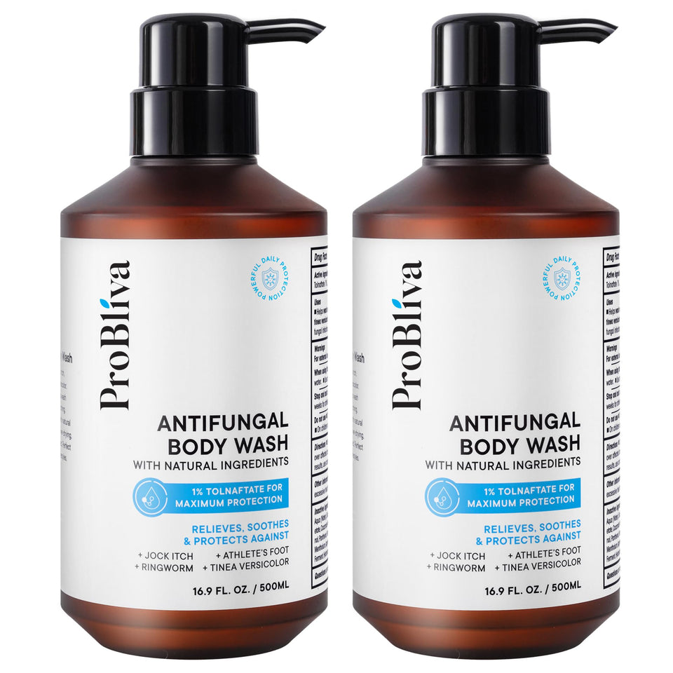 ProBliva front packaging double pack showing bottles and labels for antifungal relief