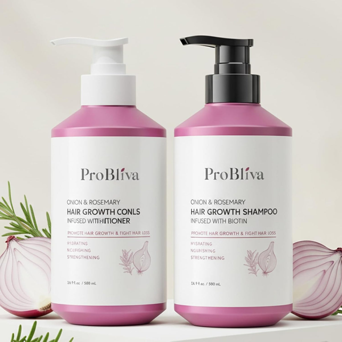 ProBliva on bathroom shelf in lifestyle setting suggesting daily use