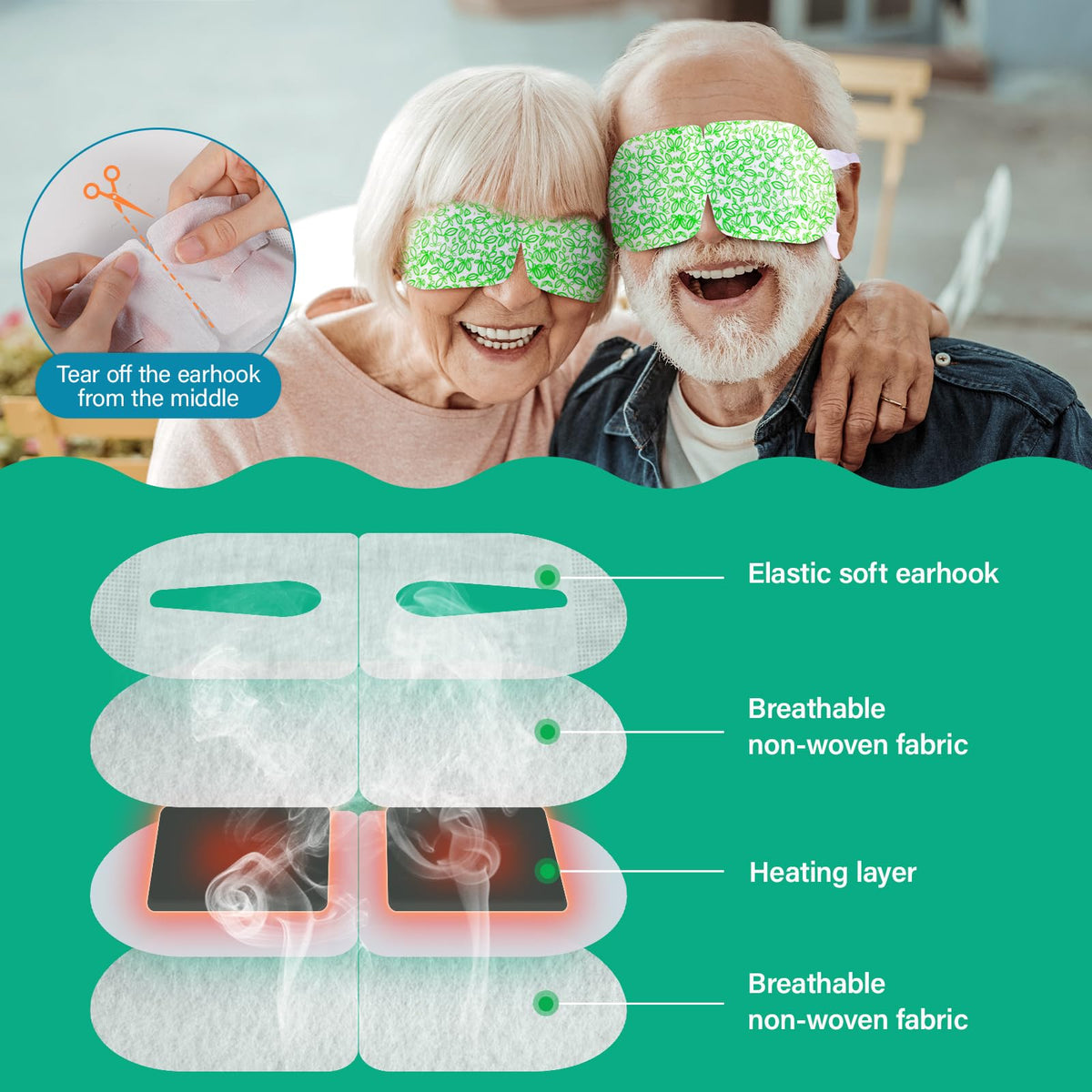 ProCIV ear strap detail revealed to show secure fit and stability on ears