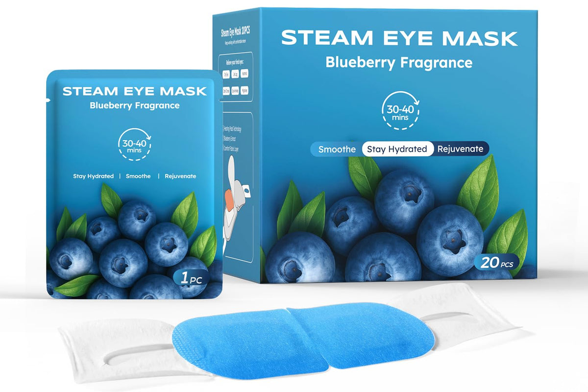 ProCIV front packaging showing blueberry steam masks and benefits