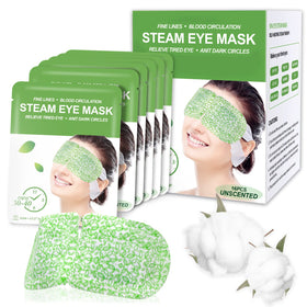 ProCIV front packaging showing 16 disposable steam eye masks, convenient travel relief