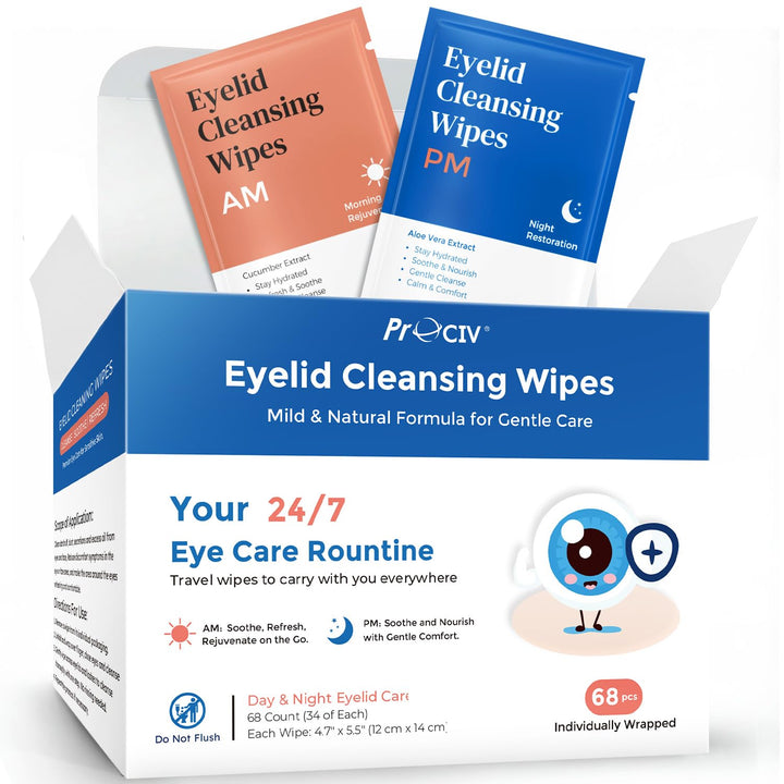 ProCIV front packaging showing day and night labels and convenience