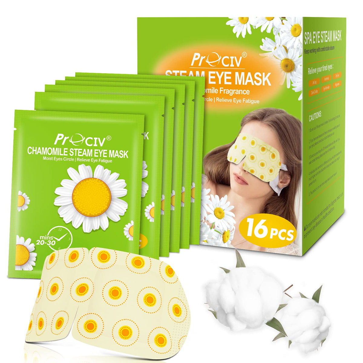 ProCIV front packaging showing 16-pack convenience and travel-ready design