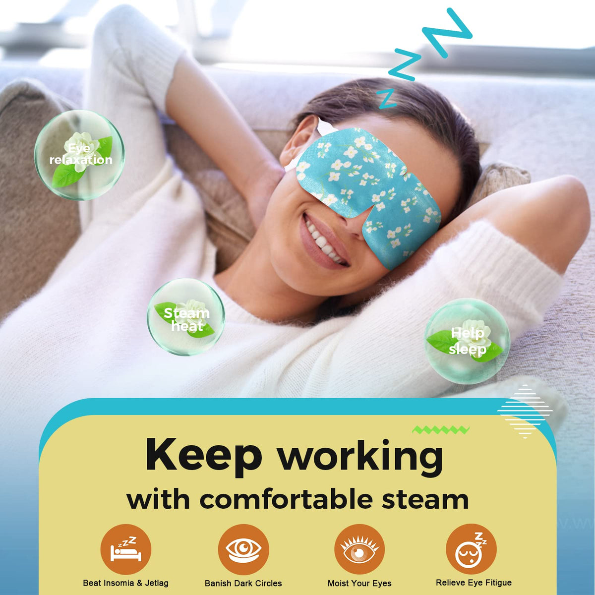 ProCIV mask next to a smartphone illustrating compact size and travel convenience