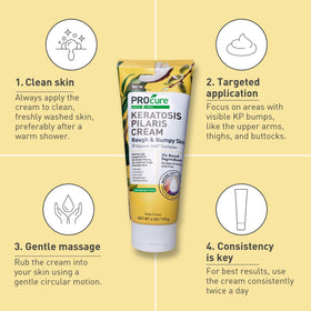 PROcure ingredients label showing glycolic acid and willow bark