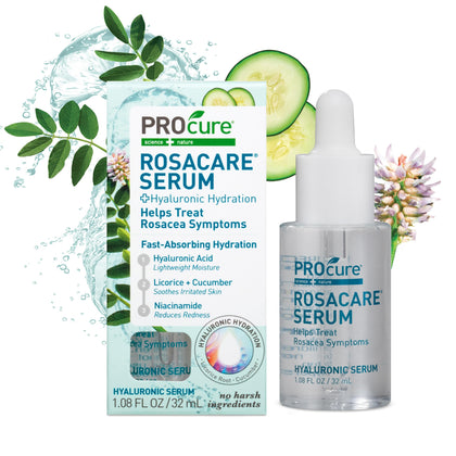 PROcure Rosacare front packaging showing clear branding and calming design for gentle care
