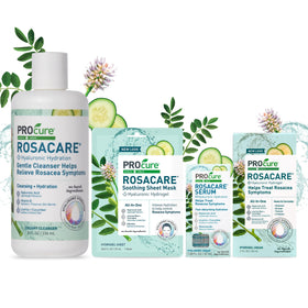 PROcure mask on hand showing scale and simple application benefit