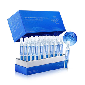 PROF.LING front packaging showing 30 sterile single-use vials and easy dosing benefit