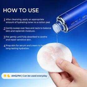 PROFLING bottle held in hand to show size and travel-friendly benefit