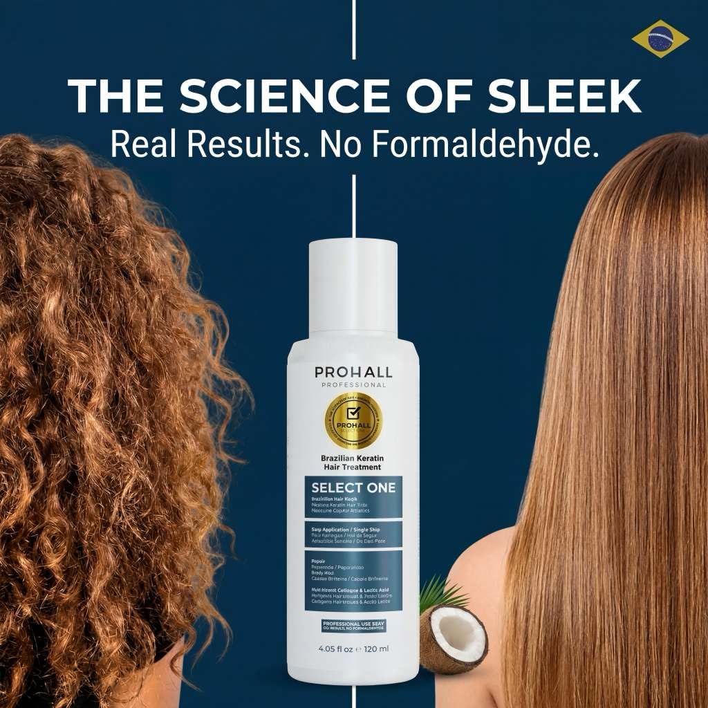 Prohall Cosmetic cream texture close-up demonstrating smooth consistency