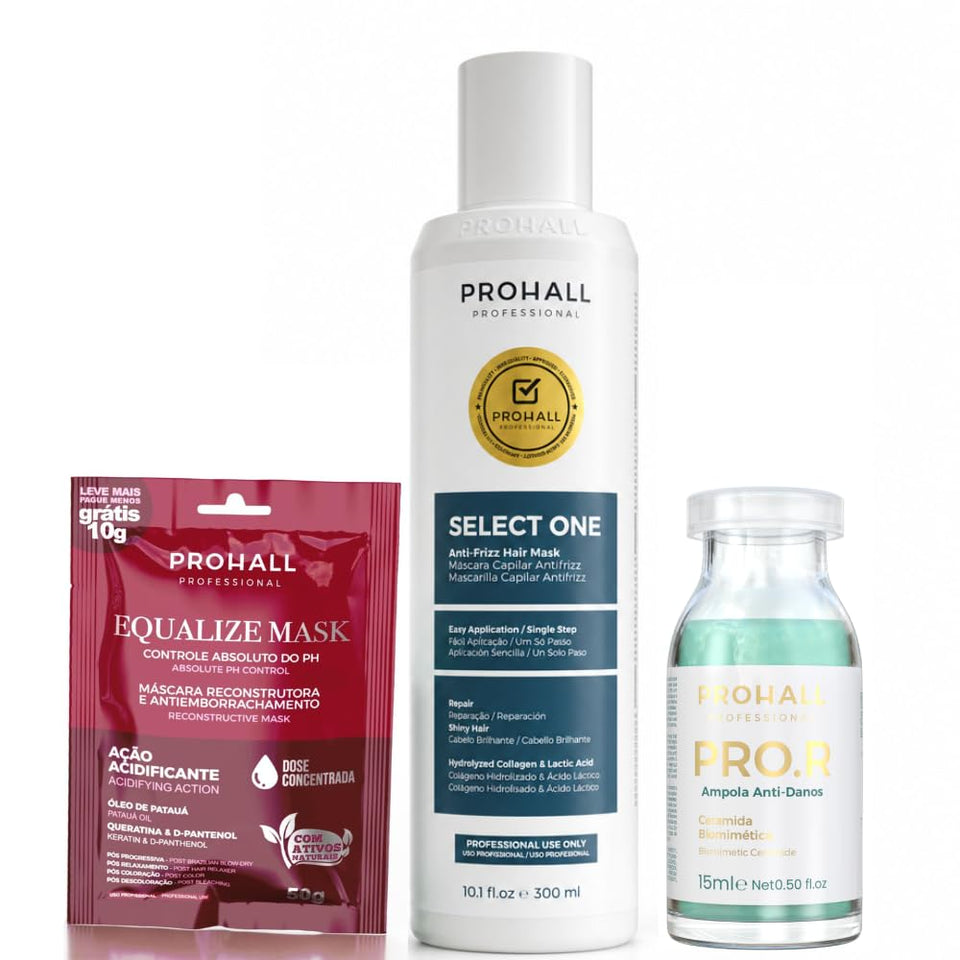 Prohall Select One front packaging showing formaldehyde-free benefit