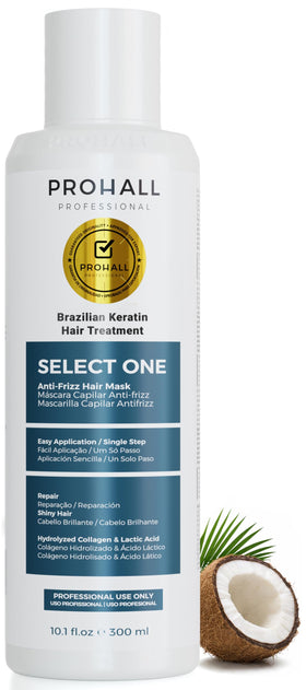 Prohall Select One front packaging showing product size and formaldehyde-free benefit