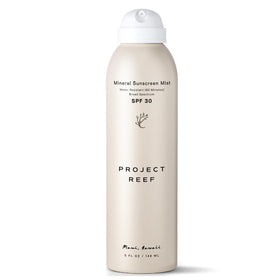 Project Reef front packaging showing SPF 30 and reef-safe claim for clear choice