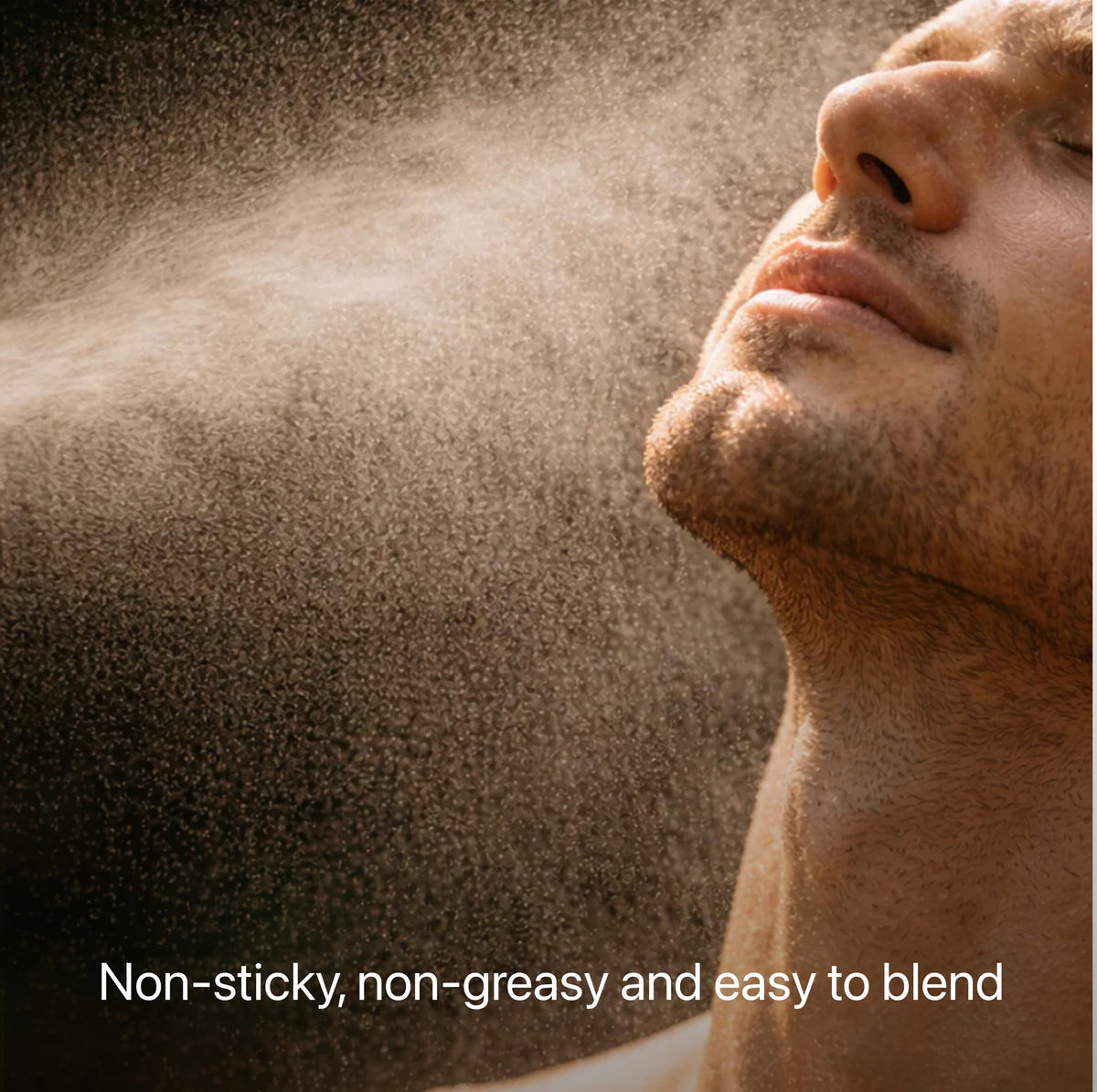 Project Reef spray in hand demonstrating easy non-aerosol application outdoors