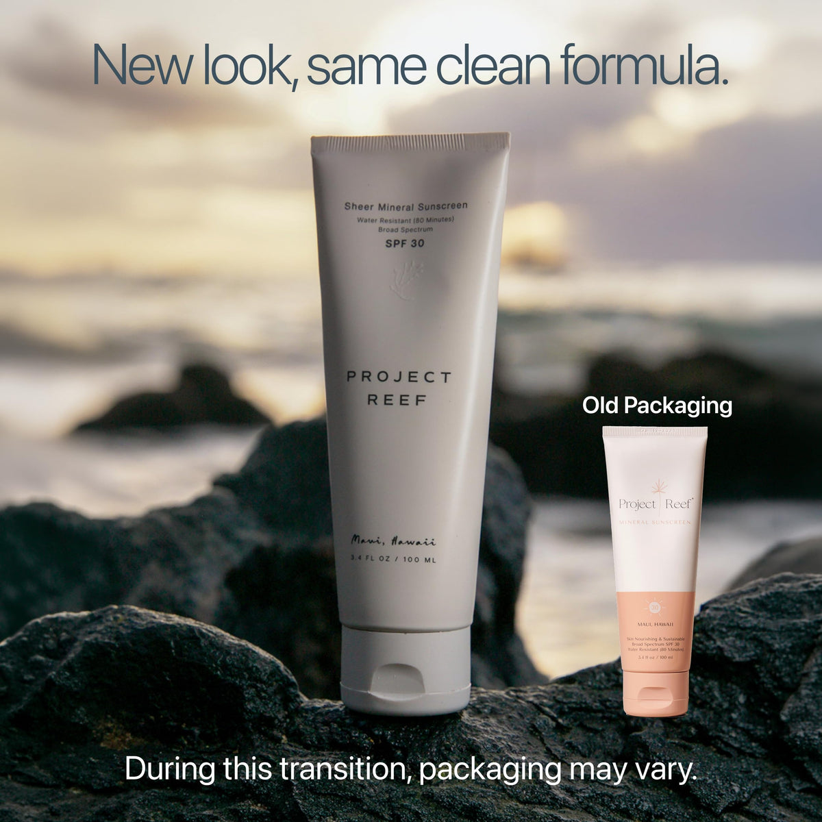 Project Reef lotion texture close-up demonstrating smooth, non-greasy feel