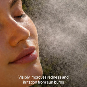 Project Reef mist texture on skin showing lightweight absorption and cooling effect