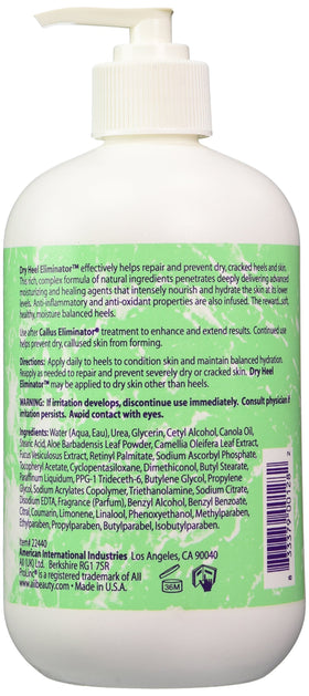 ProLinc Dry Heel Eliminator applied to heel demonstrating deep hydration benefit