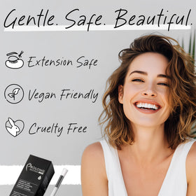 PROLONG LASH label ingredients view highlighting paraben- and sulphate-free formulation