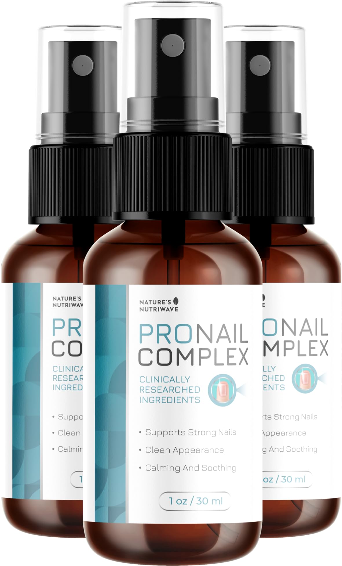 Nature’s NutriWave Pronail Complex front packaging showing product benefits
